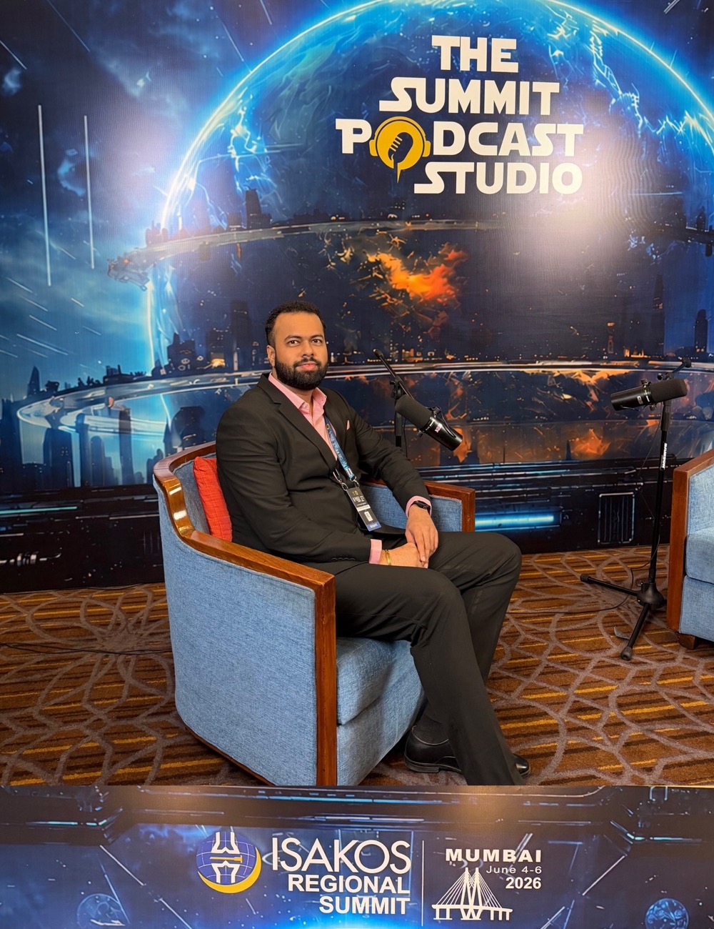 Dr. Tanmay Athawale at The Summit Podcast Studio